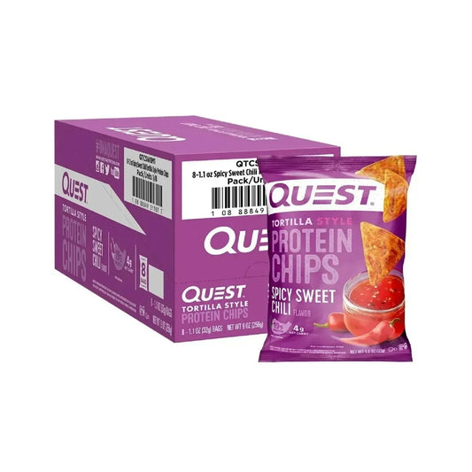 Quest Nutrition Protein Chips, 19g Protein, 4g Net Carb, Low Carb, Gluten Free, 1.1 oz (Pack of 12)